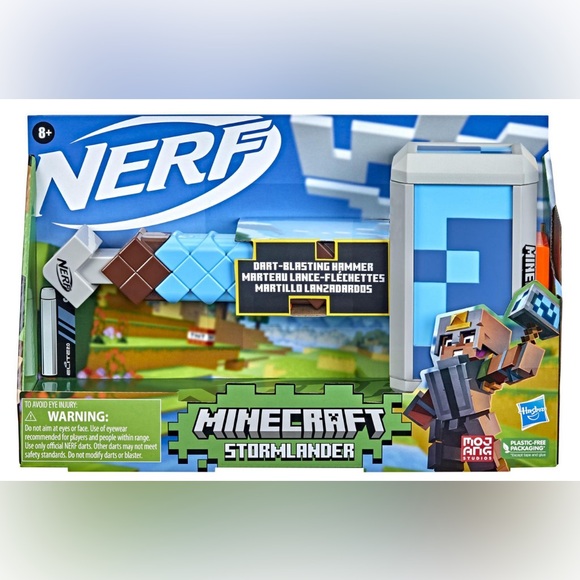 NERF- Minecraft Stormlander (Dart Blaster) - Picture 4 of 4